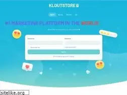 Sites similar to kloutstore.com