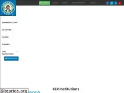 Sites similar to klr.ac.in