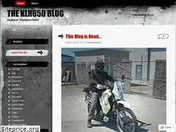 Sites similar to klr650blog.wordpress.com