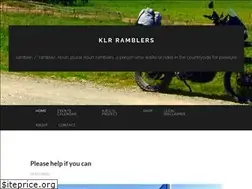 Sites similar to klrramblers.wordpress.com