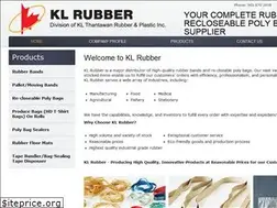 Sites similar to klrubber.com