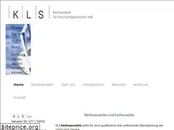 Sites similar to kls-law.de