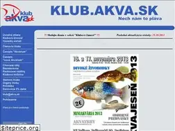 Sites similar to klub.akva.sk