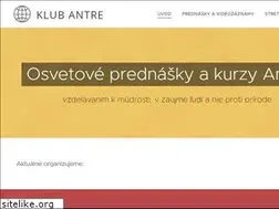Sites similar to klubantre.sk