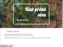 Sites similar to klubpratelvina.cz