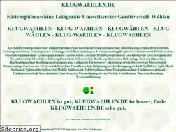 Sites similar to klugwaehlen.de