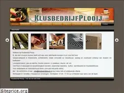 Sites similar to klusbedrijfplooij.nl