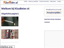 Sites similar to klusbeter.nl
