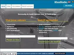 Sites similar to klusbode.nl