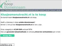 Sites similar to klusjesmanutrecht.nl