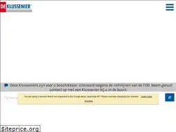 Sites similar to klussenier.be
