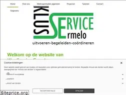 Sites similar to klusserviceermelo.nl