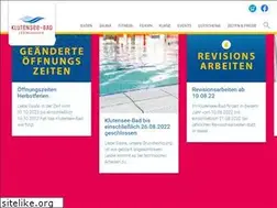 Sites similar to klutensee-bad.de