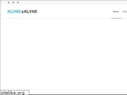 Sites similar to klyneandklyne.com