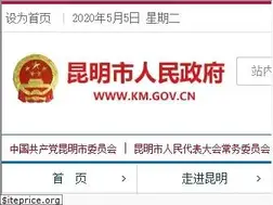 Sites similar to km.gov.cn