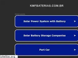 Sites similar to kmfbaterias.com.br