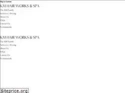 Sites similar to kmhairworksandspa.com
