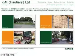 Sites similar to kmhauliers.co.uk