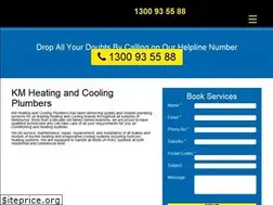 Sites similar to kmheatingandcoolingplumbers.com.au