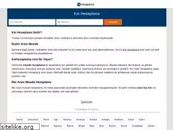 Sites similar to kmhesaplama.com