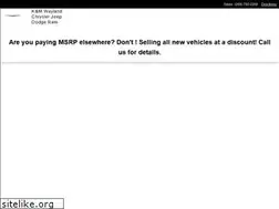 Sites similar to kmwaylandcdjr.com