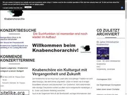 Sites similar to knabenchorarchiv.org