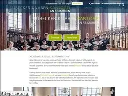 Sites similar to knabenkantorei.de