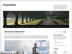 Sites similar to knappnotes.com