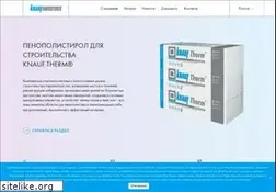 Sites similar to knauf-penoplast.ru
