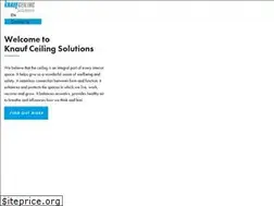 Sites similar to knaufceilingsolutions.com