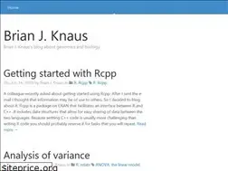 Sites similar to knausb.github.io