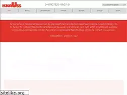 Sites similar to knauss-raumsysteme.de