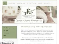 Sites similar to kneadedtouchinc.com