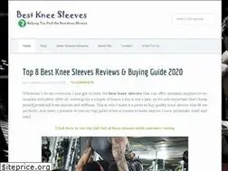 Sites similar to kneesleevesreviews.com