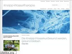 Sites similar to kneipp-wassertherapie.de