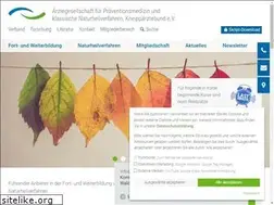 Sites similar to kneippaerztebund.de