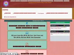 Sites similar to kngpgcadmission.in