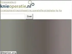 Sites similar to knieoperatie.nl
