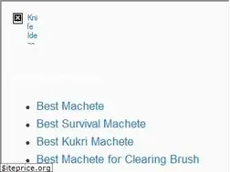 Sites similar to knifeideas.com