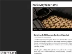 Sites similar to knifemayhem.wordpress.com
