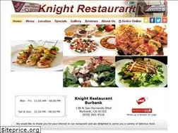 Sites similar to knightrestaurantburbank.com