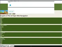Sites similar to knightsofpenandpaper.wikia.com