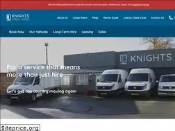 Sites similar to knightsvanhire.co.uk