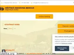 Sites similar to knihovnaberoun.cz