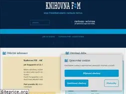 Sites similar to knihovnafm.cz