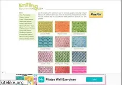 Sites similar to knittingstitchpatterns.com