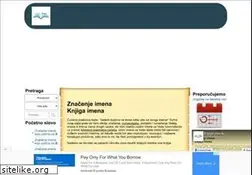 Sites similar to knjigaimena.com