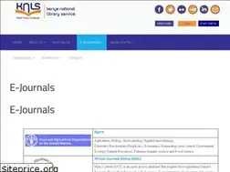 Sites similar to knls.ac.ke