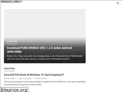 Sites similar to knoacc.blogspot.com