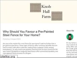 Sites similar to knobhallfarm.com